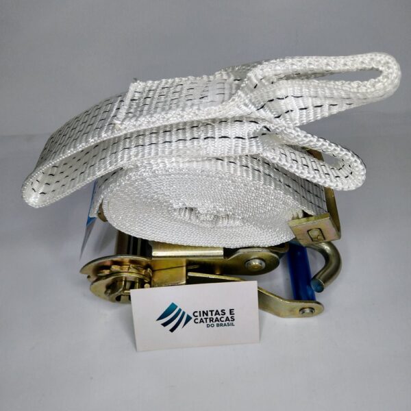 CONJUNTO GUINCHO 3M - 50MM - 5TON C/ALÇA CATRACA NACIONAL
